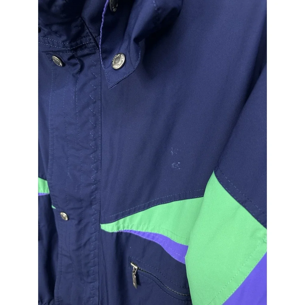 Vintage Killy Ski Suit Men's 40 Blue One pc Snowsuit Belted Retro France 80s 90s